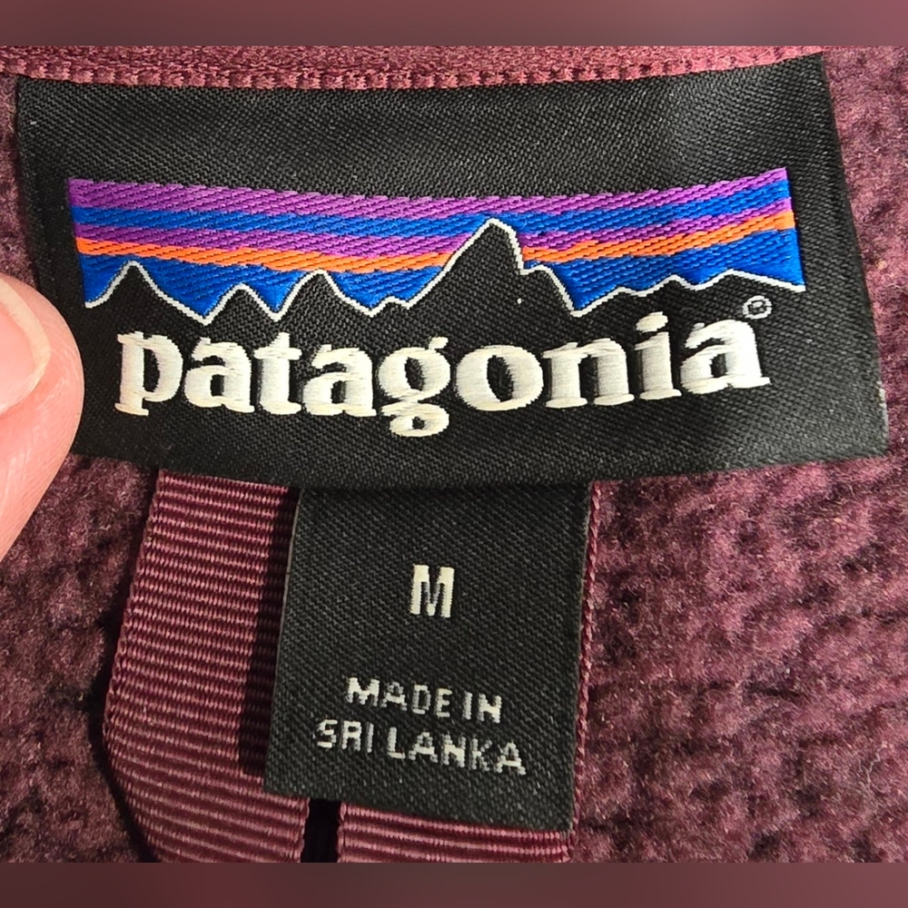 Patagonia Womens Better Sweater Quarter Zip Fleece Size Medium - Picture 3 of 8